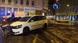 Náraz odhodil volkswagen stranou