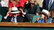 Princ George a princezna Charlotte na Wimbledonu