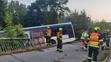 Nehoda autobusu v Karlových Varech