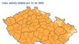 Index aktivity klíštěte, 12. 4. 2025
