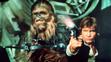 Chewbacca a Han Solo (Peter Mayhew a Harrison Ford)