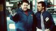 George Wendt a Michael Keaton ve filmu Hurá, 1986