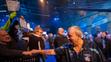 Mnohonásobný šampion Phil Taylor na mistrovství světa v šipkách