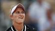 Markéta Vondroušová při zápase s Martičovou