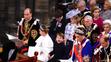 Princ Louis a princezna Charlotte během korunovace