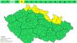 Výstraha před náledím, 13. 3. a 14. 3. 2025