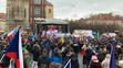 Demonstrace na Staroměstském náměstí