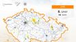 Mapa - Aktuální stav sucha v České republice - 8. únor