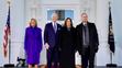Joe Biden s manželkou Jill, Kamala Harrisová a manžel Douglas Emhoff
