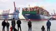 Největší kontejnerová loď světa HMM Algeciras připlula do Hamburku - 3