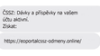 Podvodná SMS