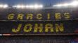 Choreo fanoušků Barcelony na počest Cruyffa - 1