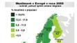 Muslimové v Evropě v roce 2050 - scénář, pokud úplně ustane migrace