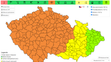 Výstraha před silnými bouřkami (29. 6. 2026)