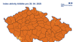 Index aktivity klíštěte, 28. 4. 2025