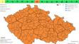 Výstraha velmi silnými bouřkami, pondělí 23. 6. 2025, od 12:00 do půlnoci