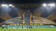 Choreo fanoušků Borussie Dortmund na slavném Signal Iduna Parku