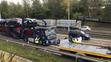 Pád vozidla z nákladního automobilu na Pražském okruhu - 2