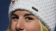 Ester Ledecká na stupních vítězů