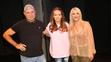 Daniel Landa, Lucie Vondráčková a Mirjam Landa, 12. 9. 2024 obnovená premiéra muzikálu Tajemství v Divadle Kalich