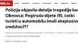Výbuch v Chorvatsku - Reprofoto Dnevnik.hr