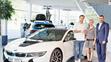 David Pastrňák a jeho BMW i8