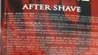 DEVIL, AFTER SHAVE, FIRE