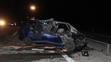 Nehoda osobního automobilu s kamionem na R46 u Pustiměře - 1