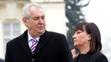 Miloš Zeman a Ivana Zemanová - 2013