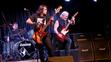 Zleva Ondřej Timpl, Andy Budka, Oldřich Říha, koncert Katapult