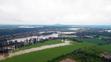 Letecké snímky povodní - Kralupy nad Vltavou