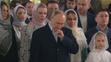 Vladimir Putin na bohoslužbě