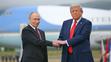 Vladimir Putin a Donald Trump na Aljašce