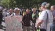 Demonstrace před Poslaneckou sněmovnou