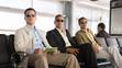 Matt Damon, George Clooney a Brad Pitt ve filmu Dannyho parťáci