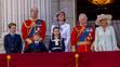 Královská rodina na Trooping the Colour, 15. 6. 2024