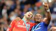 Petr Čech a Didier Drogba
