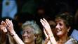 Princezna Diana se svou matkou, 4. 7. 1993 Wimbledon