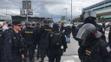 Demonstrace taxikářů na letišti Václava Havla - 3