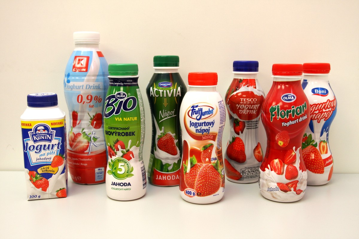 Test Jogurtovych Napoju Nejlepsi Chut Maji Ty Levnejsi Tn Cz