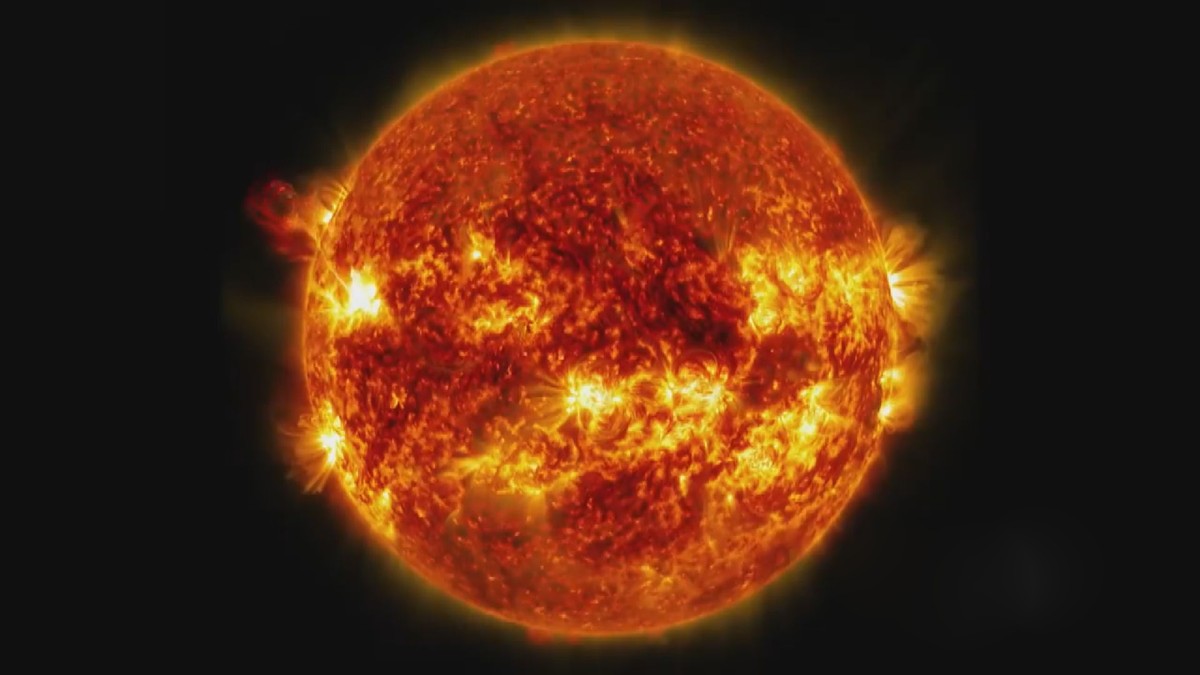 A Sun-like star spewed a very strong eruption.  Scientists have concerns about the Earth