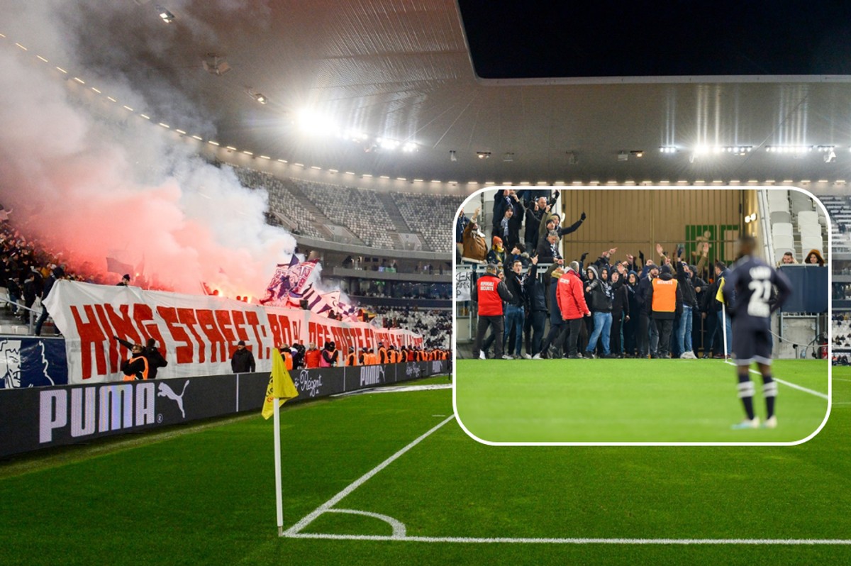 Ultras Bordeaux vlétli na hřiště a přerušili zápas, pak řádili hráči - TN.cz