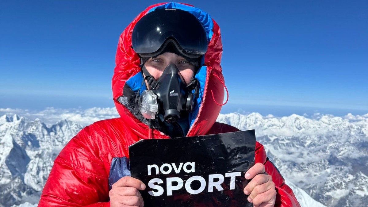 Komentátor Nova Sport Karel Abraham vylezl na Mount Everest