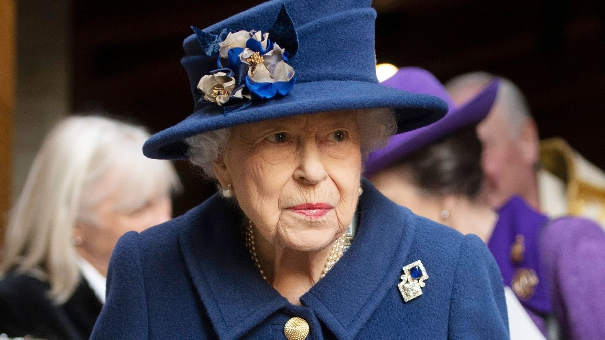 Concerns about the health of Queen Elizabeth II.  He does not attend Easter services