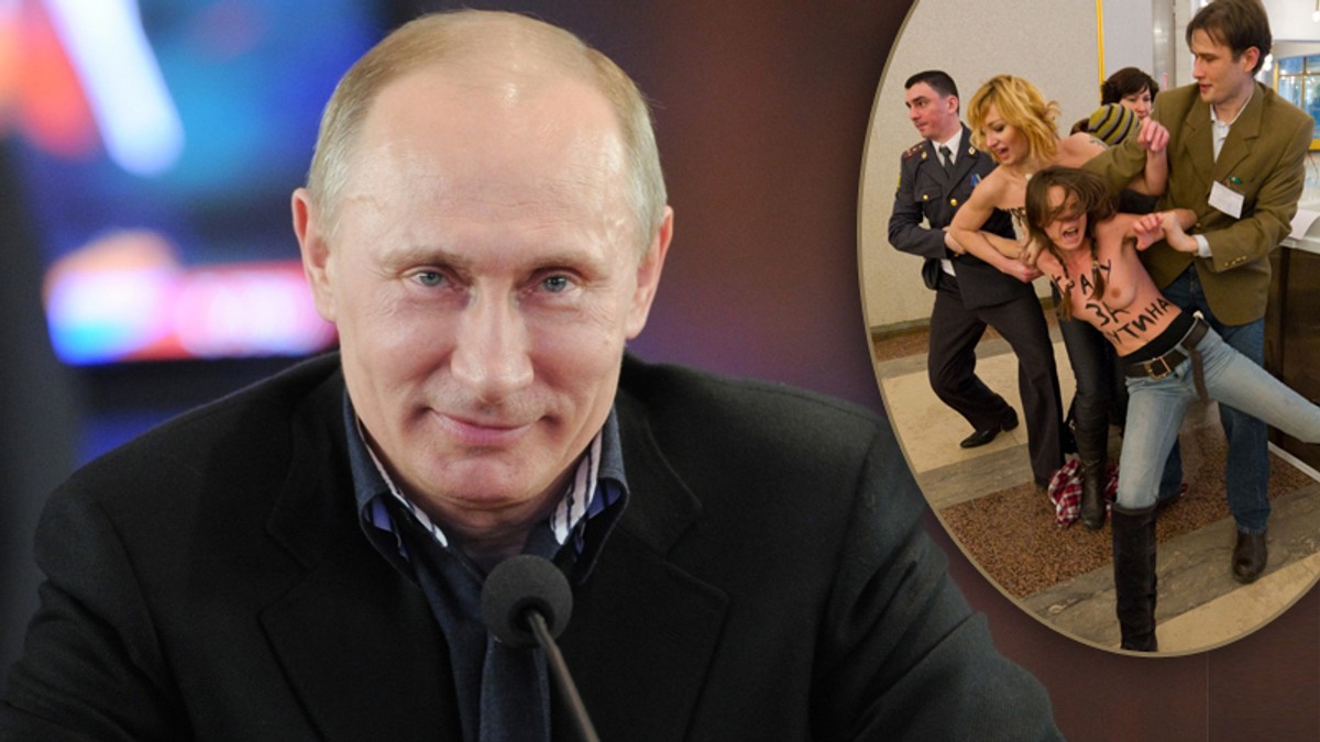 Putin Se Stal Op T Prezidentem V T Zstv Nezhatily Ani Nah Ukrajinky Tn Cz