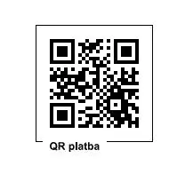 QR kód na transparentní účet záchranářů