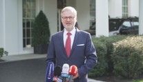 Fiala jednal v Bílém domě o byznysu i Ukrajině. Biden má Česko rád a zná ho, řekl