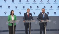 Tisková konference po jednání pětikoalice