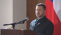 Tiskový brífink prezidentů Petra Pavla a Volodymyra Zelenského