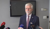 Tiskový brífink prezidenta Pavla k cestě na valné shromáždění OSN